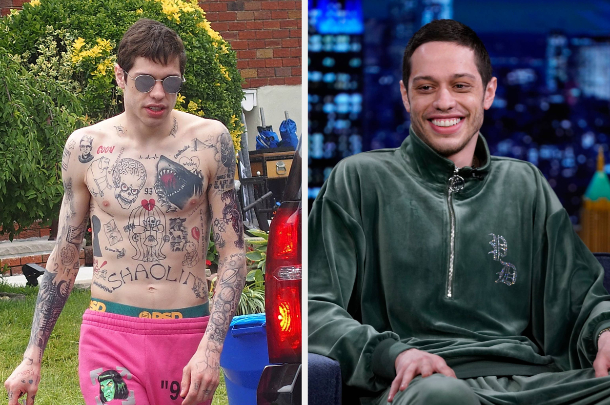 Pete Davidson Showed The Results After Starting To Remove His Tattoos