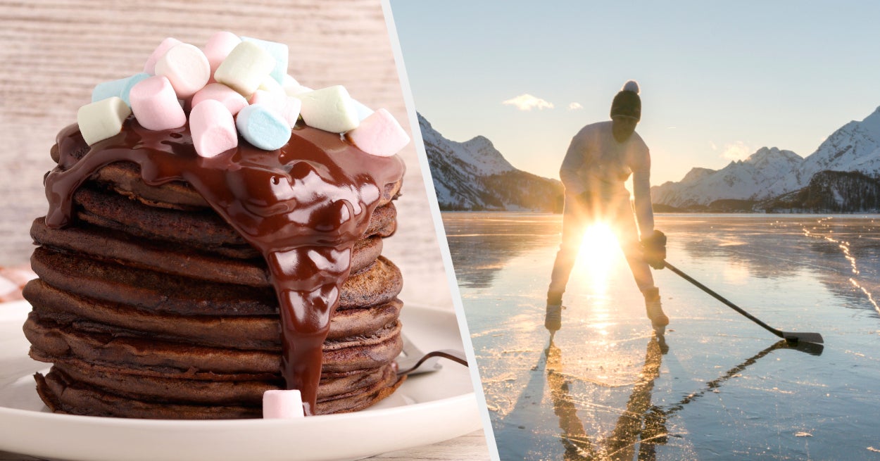 Make A Stack Of Pancakes And I'll Tell You Which Winter Sport You Should Try