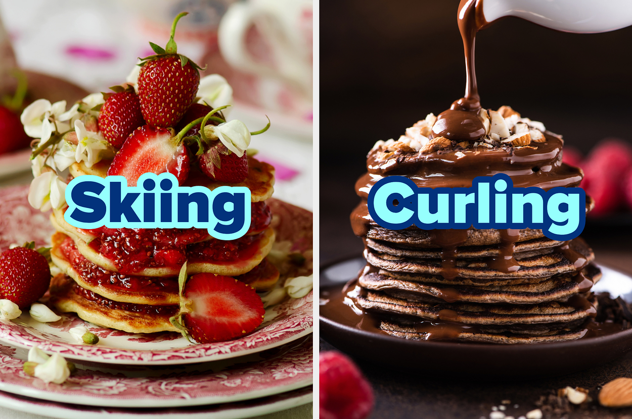 Make A Stack Of Pancakes And I'll Tell You Which Winter Sport You Should Try