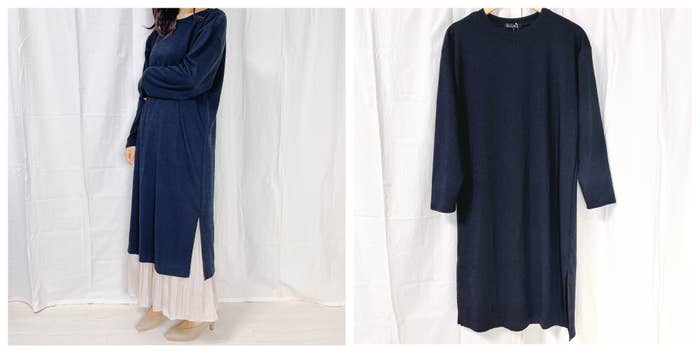 しまむら】体型カバーがすごい「1419円ワンピース」ざっくり着るだけで  