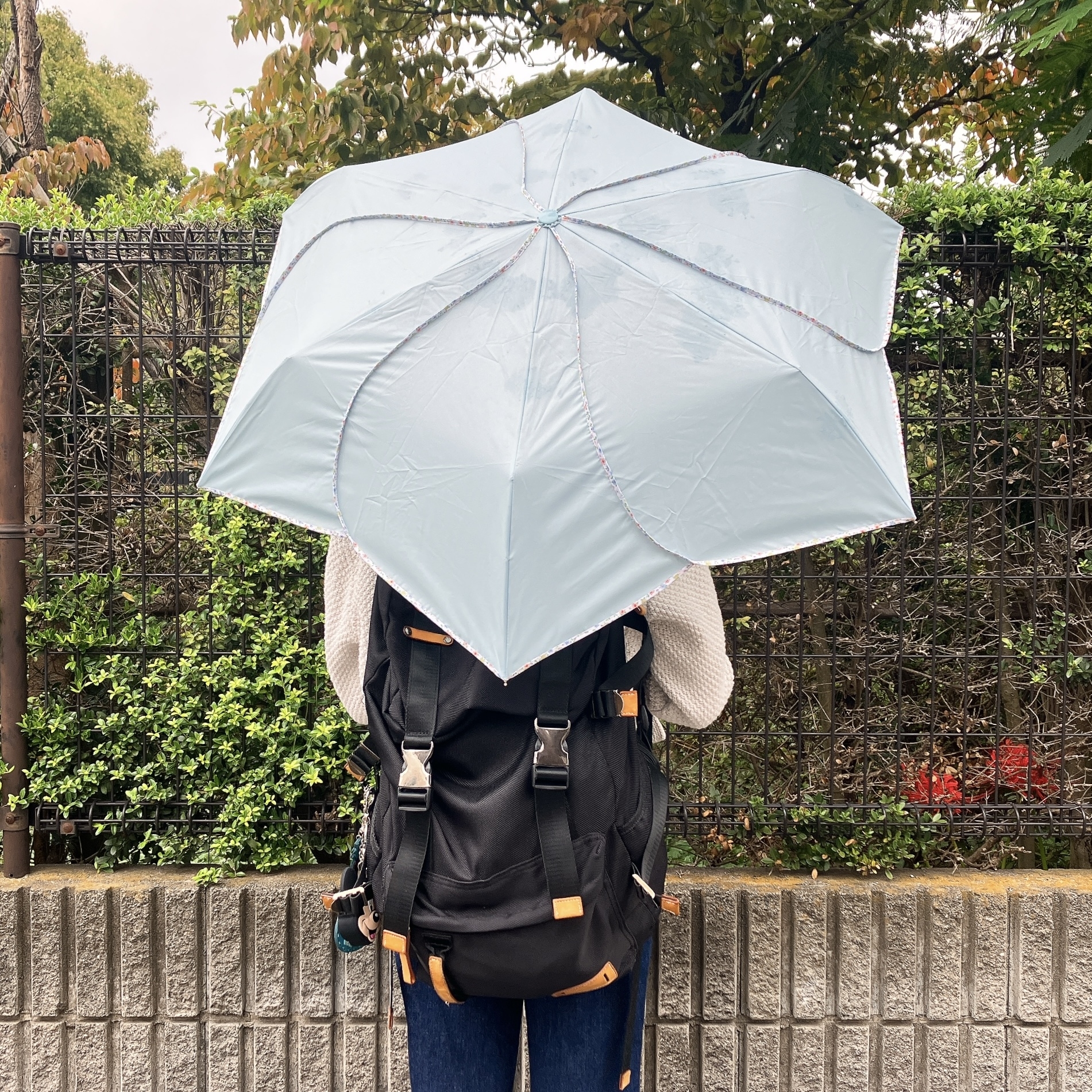 Afternoon Tea（アフタヌーンティー）のおすすめ折りたたみ傘「パイピング折りたたみ傘 雨傘」