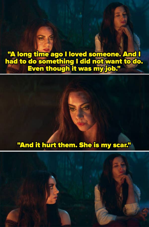 Rio telling everyone, &quot;And it hurt them. She is my scar&quot;