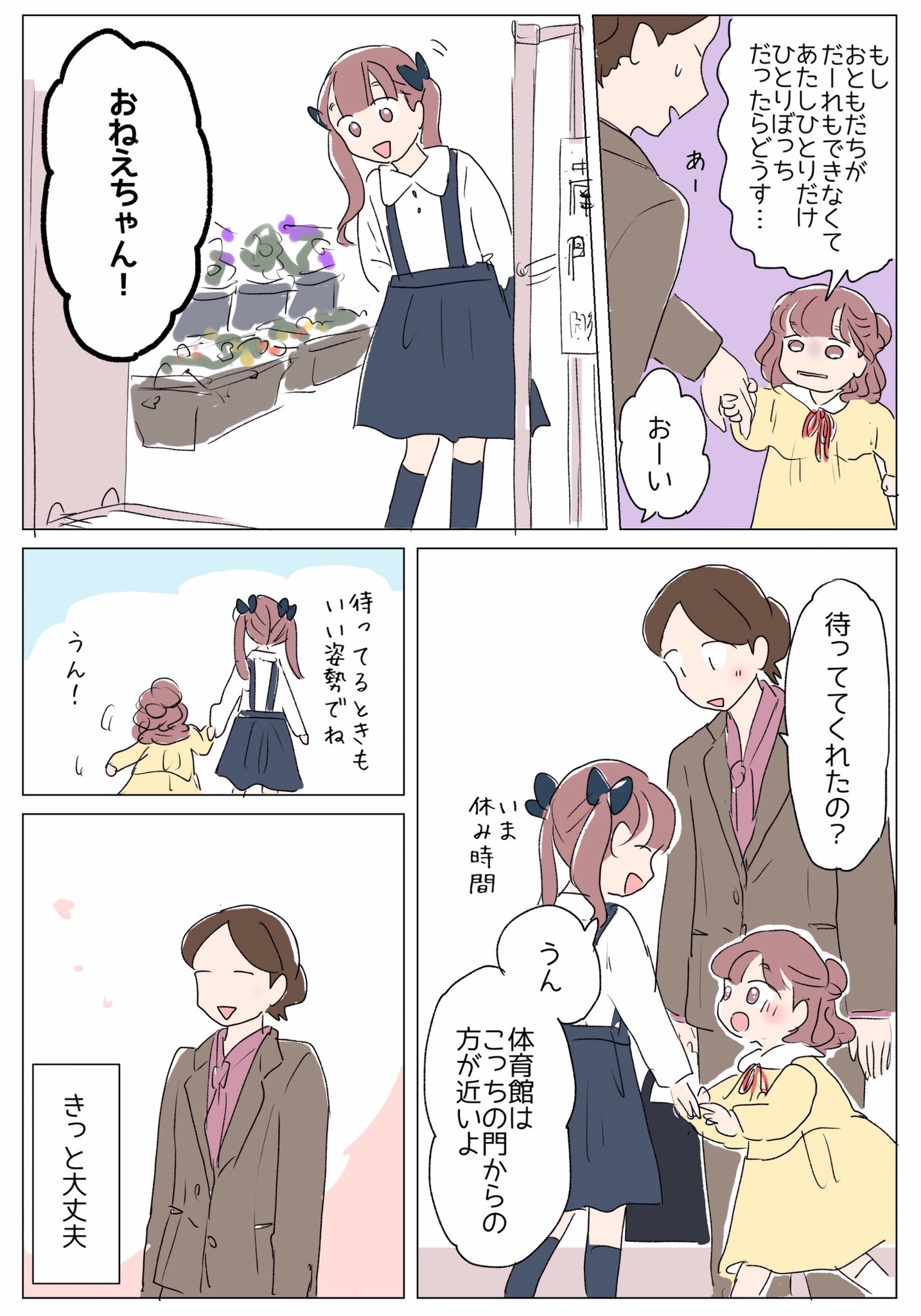 20年前に、小学生だった妹が書いた絵