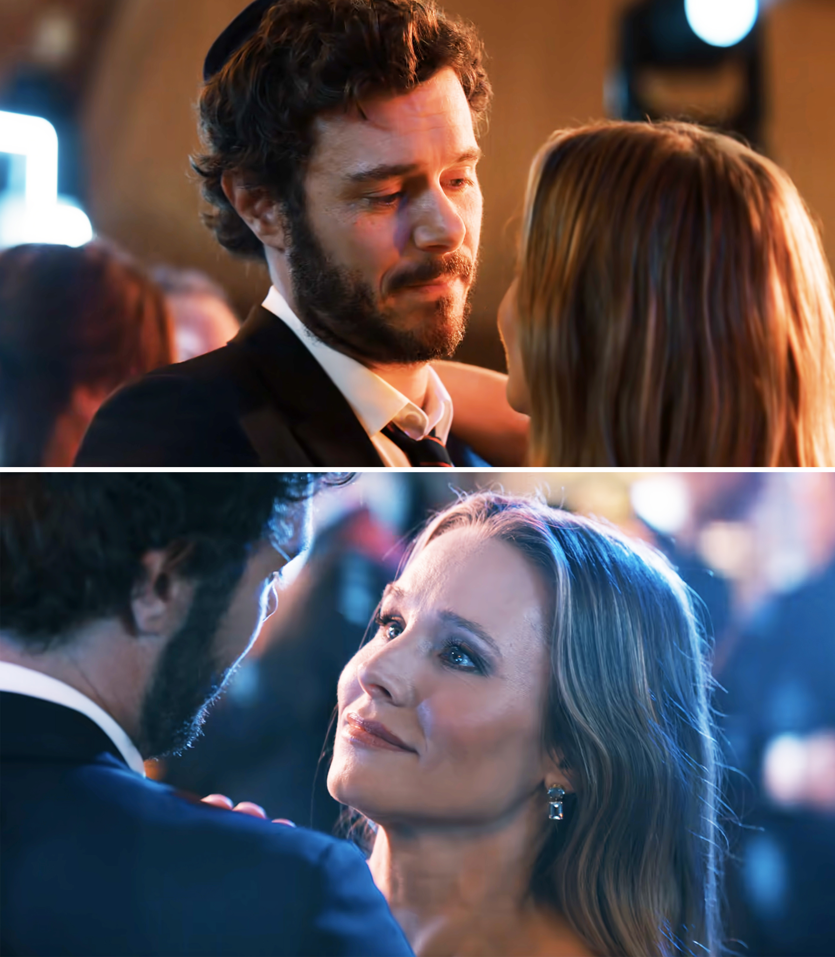 A scene from "Nobody Wants This" featuring Noah and Joanne dancing together