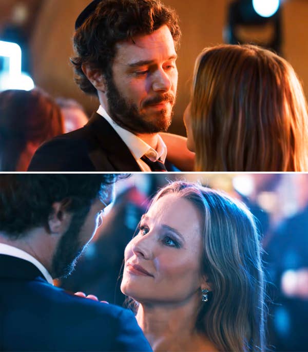 A scene from &quot;Nobody Wants This&quot; featuring Noah and Joanne dancing together