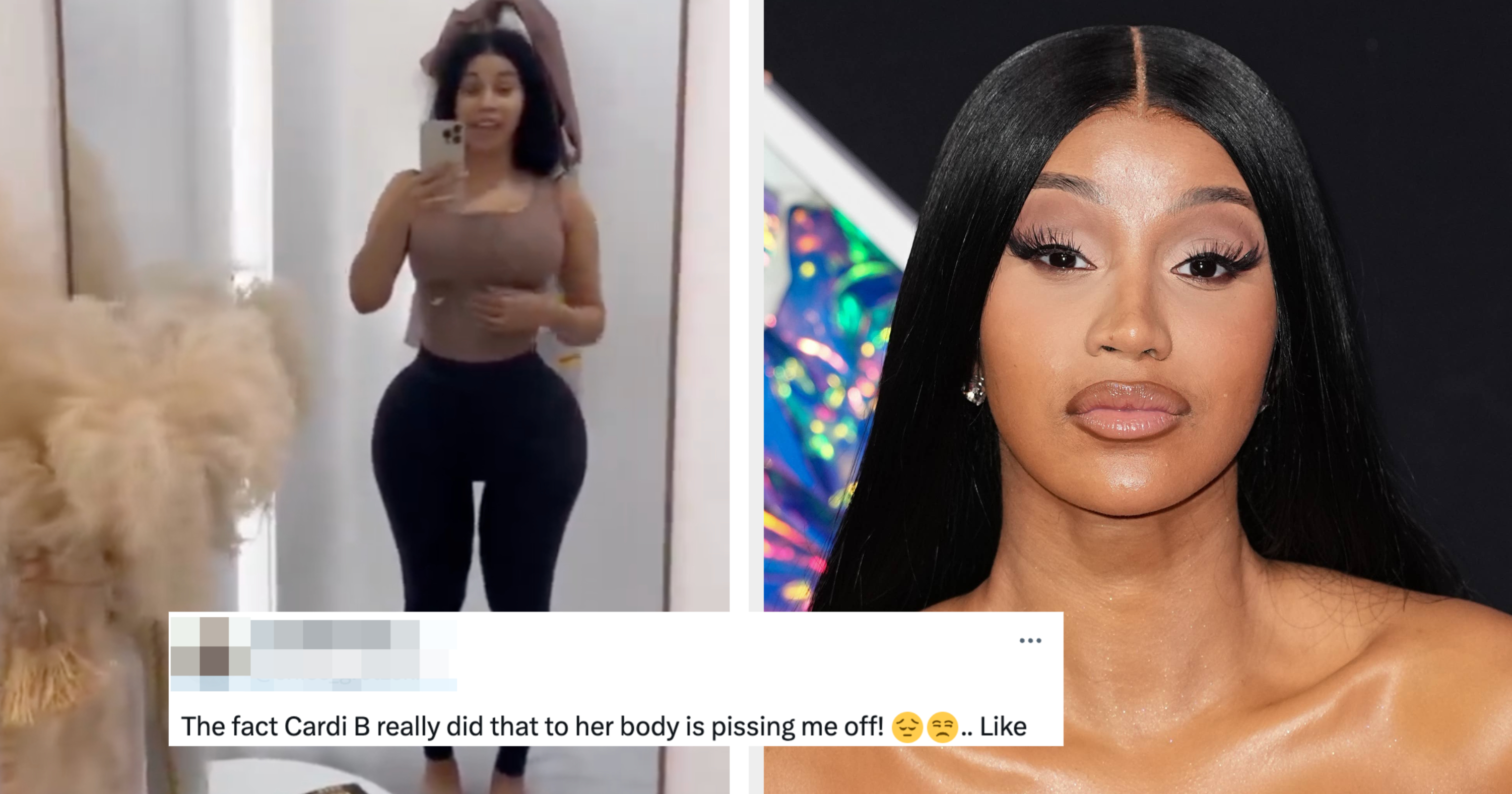 Cardi B Responded To A Body-Shaming Comment On X