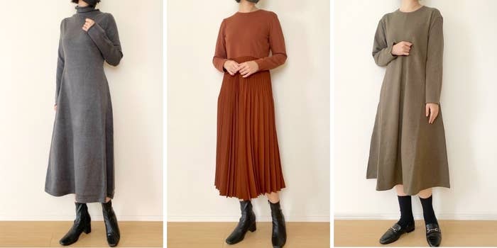 ユニクロ】すぽんと着るだけでオシャレ！秋〜春まで使える「楽ちん  