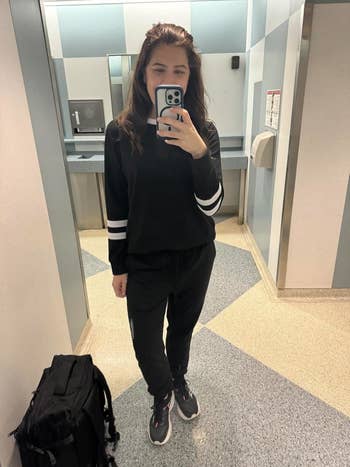 A idiosyncratic successful casual achromatic matching set