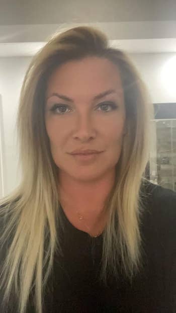 Reviewer after using Color Wow foam