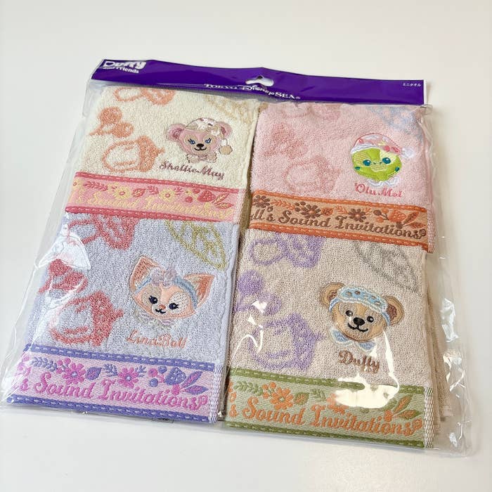 家のハンカチ、全部コレにしたい！ディズニーシーの「限定タオル 