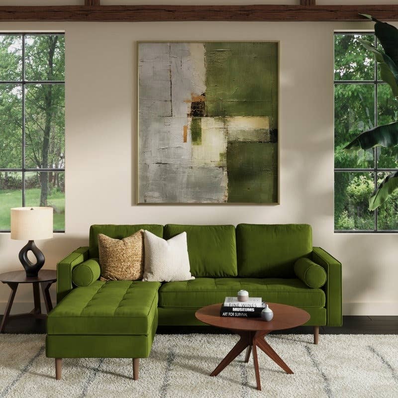 Green Kinsey Chair Structube Structube Green Reputable