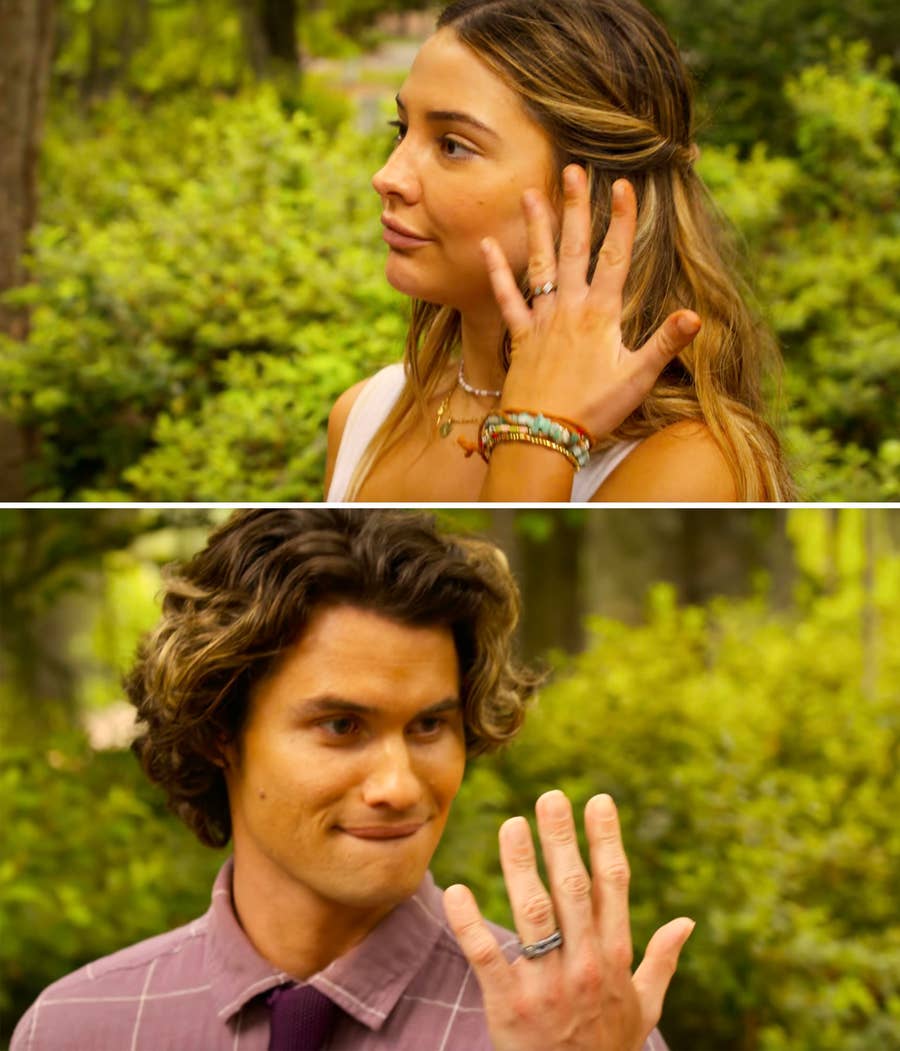 Madelyn Cline And Chase Stokes Chemistry Outer Banks Season 4