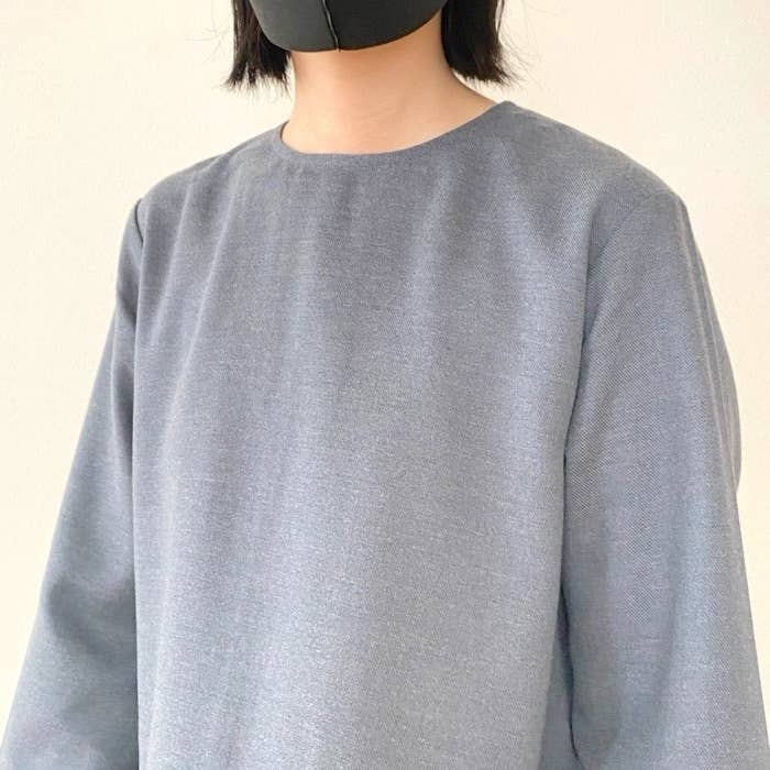 無印良品の「細見えワンピース」が買って大正解…！肉感ひろわないし 
