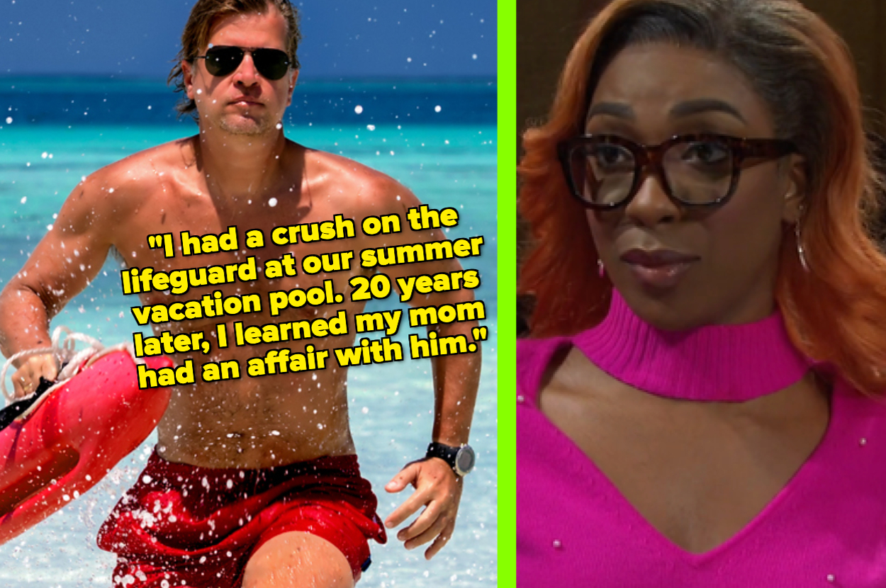 Lifeguard holding float in ocean; Ego Nwodim on "SNL"