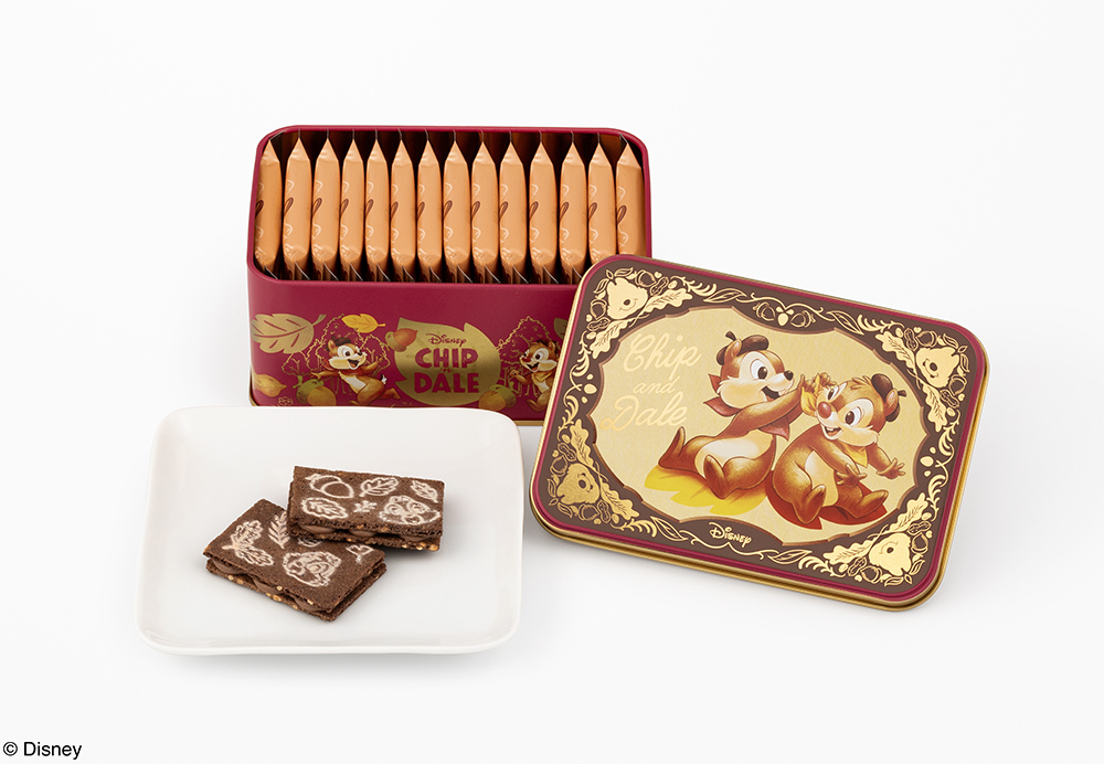 東京ばな奈×ディズニー】チップ＆デールのショコラクッキー
