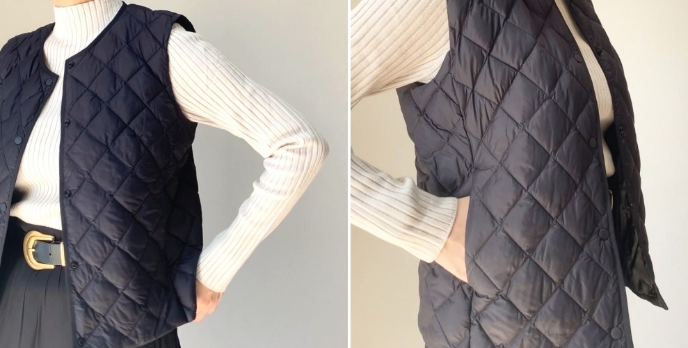 新品未使用⭐︎パフテックノンキルトベスト ユニクロユー UNIQLO U