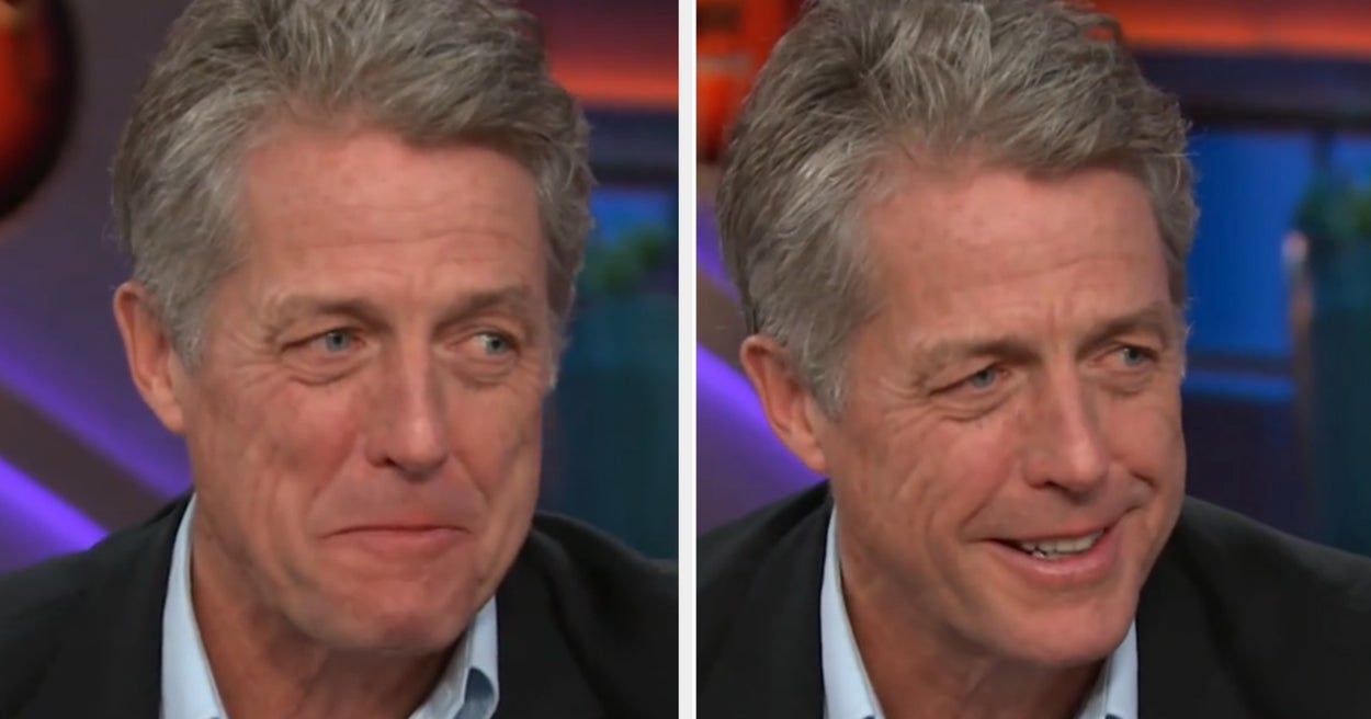 Hugh Grant Softens When Asked About His Kids