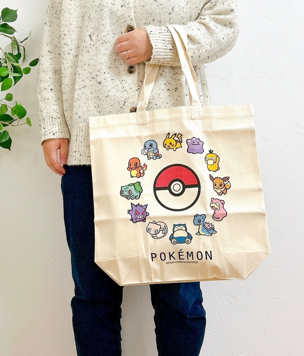 ポケモンセンターの「1980円トートバッグ」が即買い級のオシャレさ  
