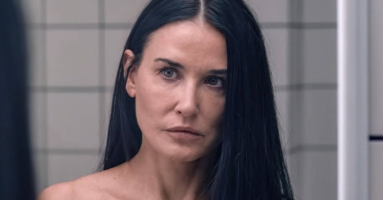 Demi Moore On The Substance Nude Scene