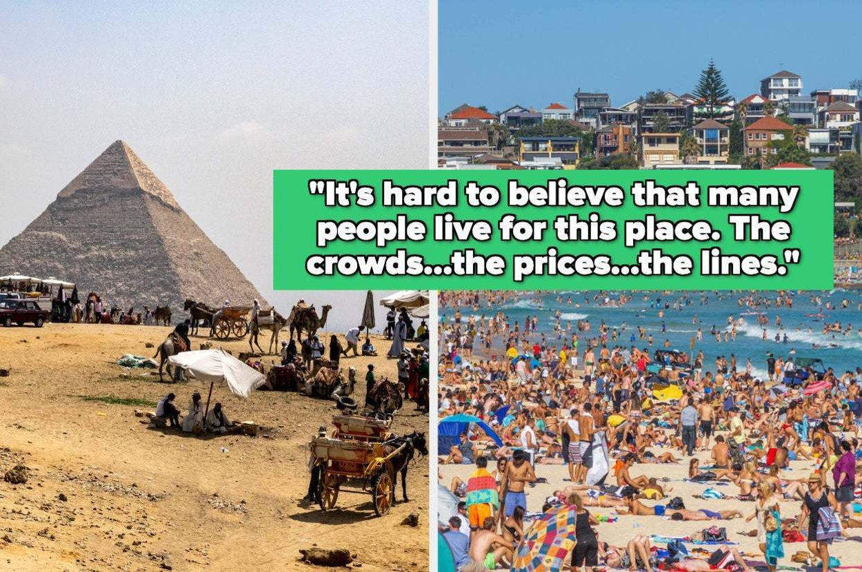 24 Of The Most Disappointing Vacation Destinations In The World, According To Travelers