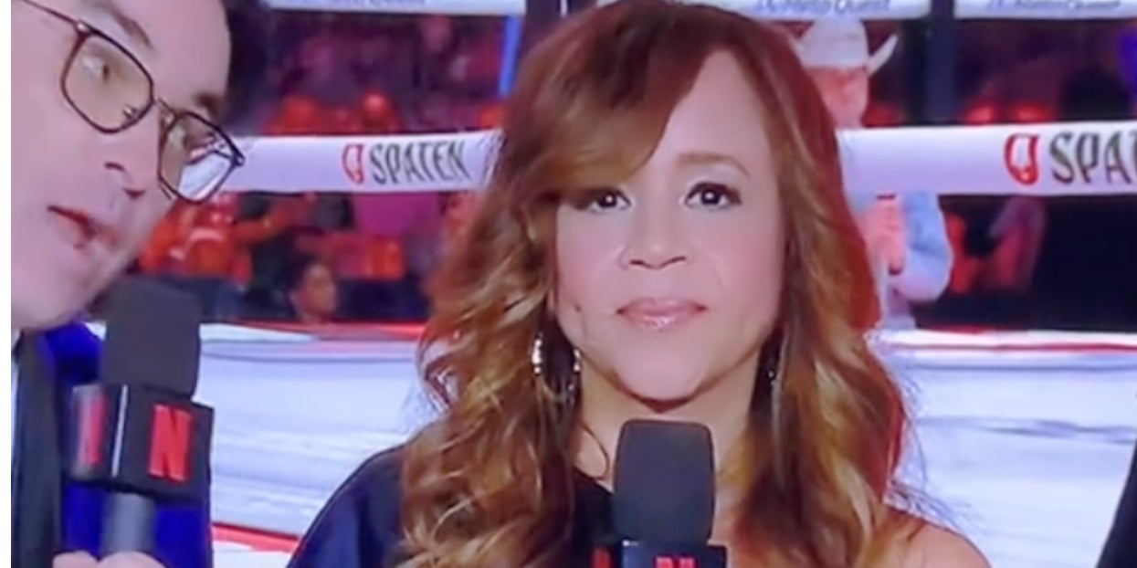 Rosie Perez's Face In This Clip At The Mike Tyson Fight Is Taking Me Out