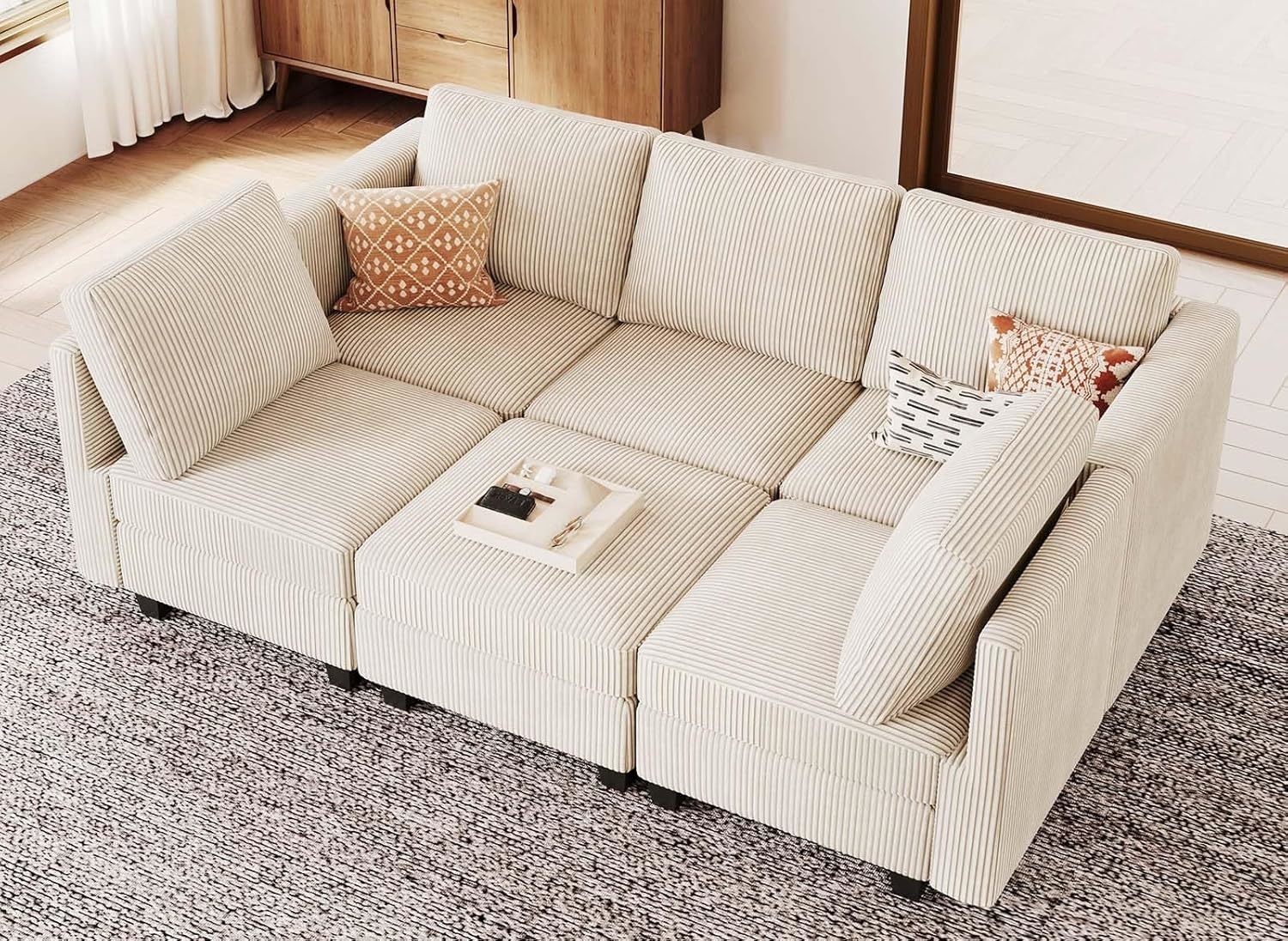 Modular sectional with sleeper hotsell