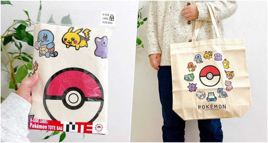 ポケモンセンターの「1980円トートバッグ」が即買い級のオシャレさ…！たっぷり入るし、ピカチュウたちが超かわいいの！《購入レビュー》【動画・画像】