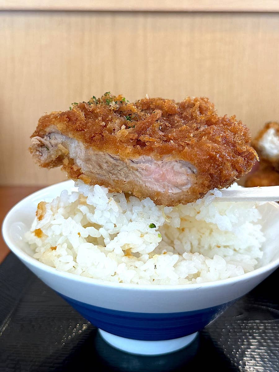 かつや ご飯 の 量