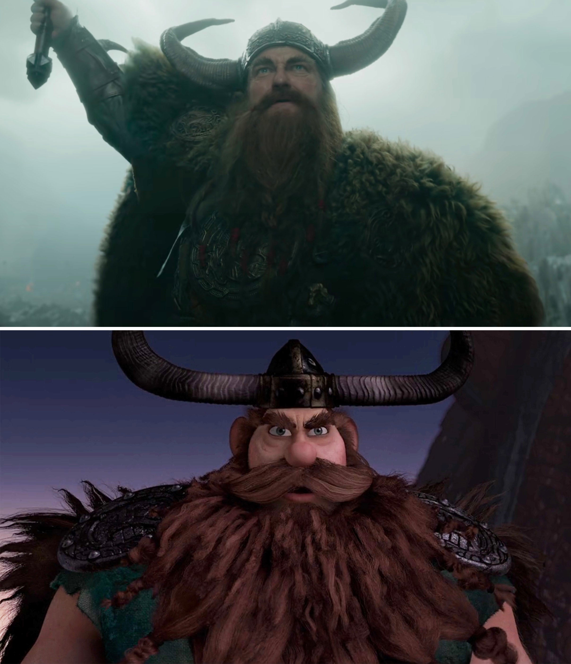 How To Train Your Dragon Live Action Vs Animated Movie First Trailer