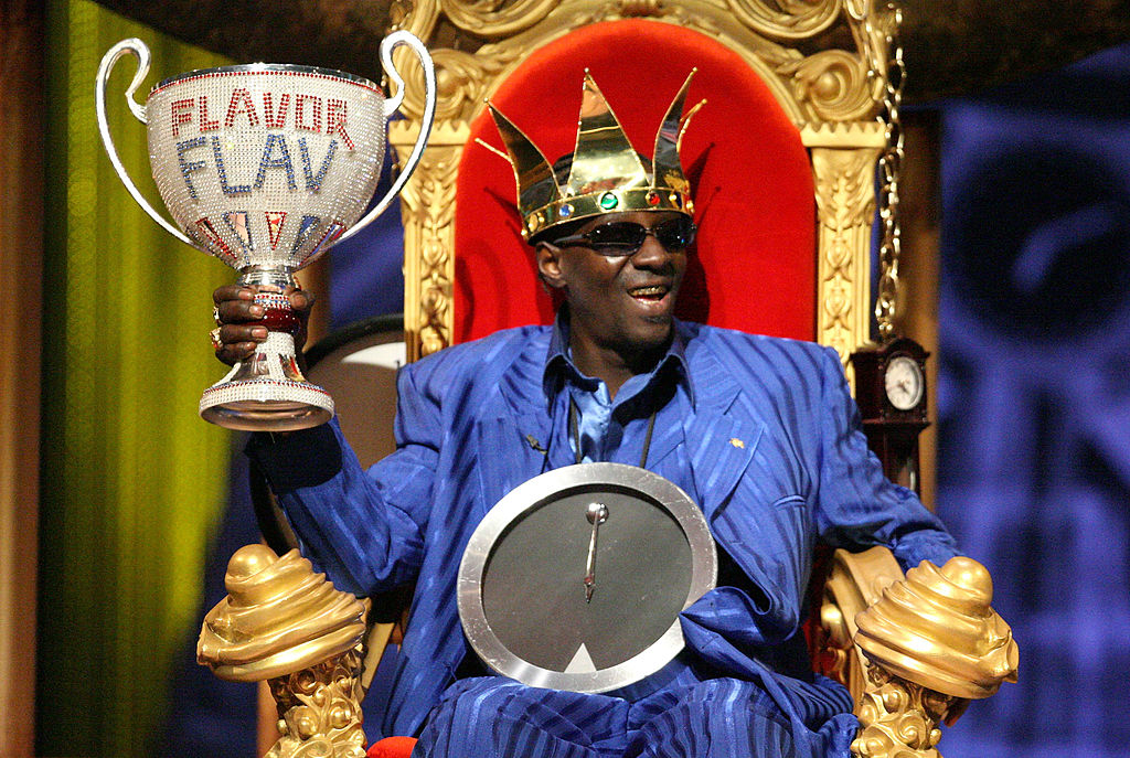 flava flav in throne
