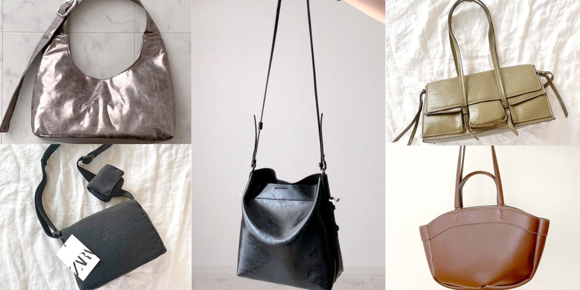 他のサイトで取引中‼️非常に入手困難‼️【日本完売 2023-24新作 ZARAバッグ】正規品 ZARA is just copying high-end brandsit's a crazy thing the