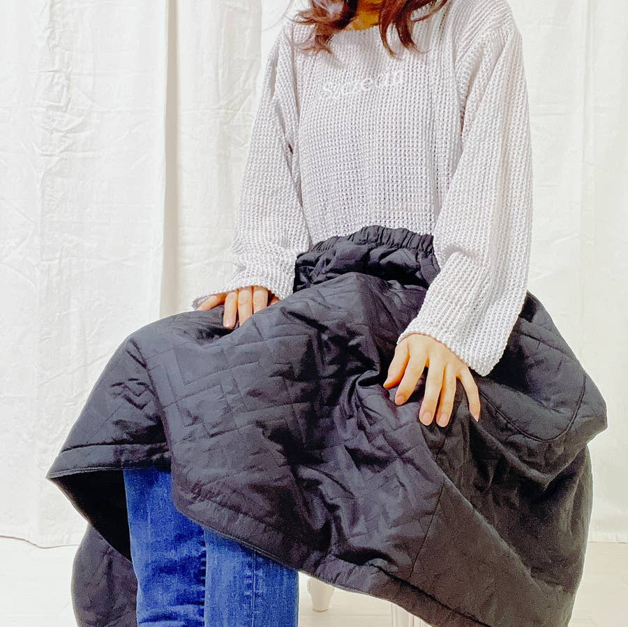 しまむら】スカートみたいな「1419円のあったかグッズ」が天才すぎる 