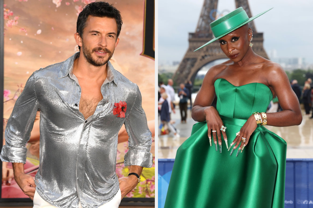 A Viral Clip Of Jonathan Bailey Subtly Including Cynthia Erivo In His Response To A "Wicked" Question About Ariana Grande Has Fans Stanning Harder Than Ever