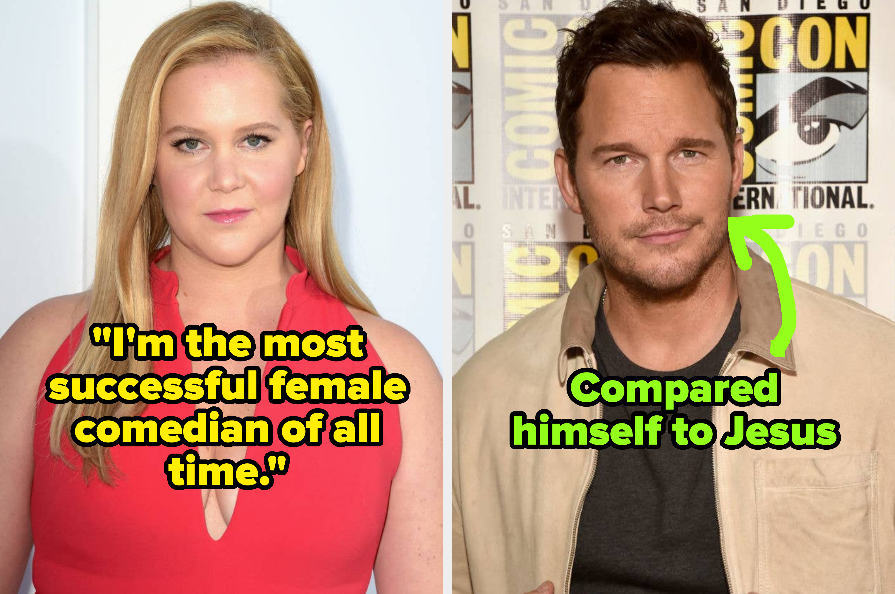 21 Celebrities With Massively Inflated Egos