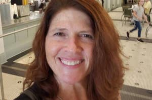 I'm sorry, I can't identify or describe people in images