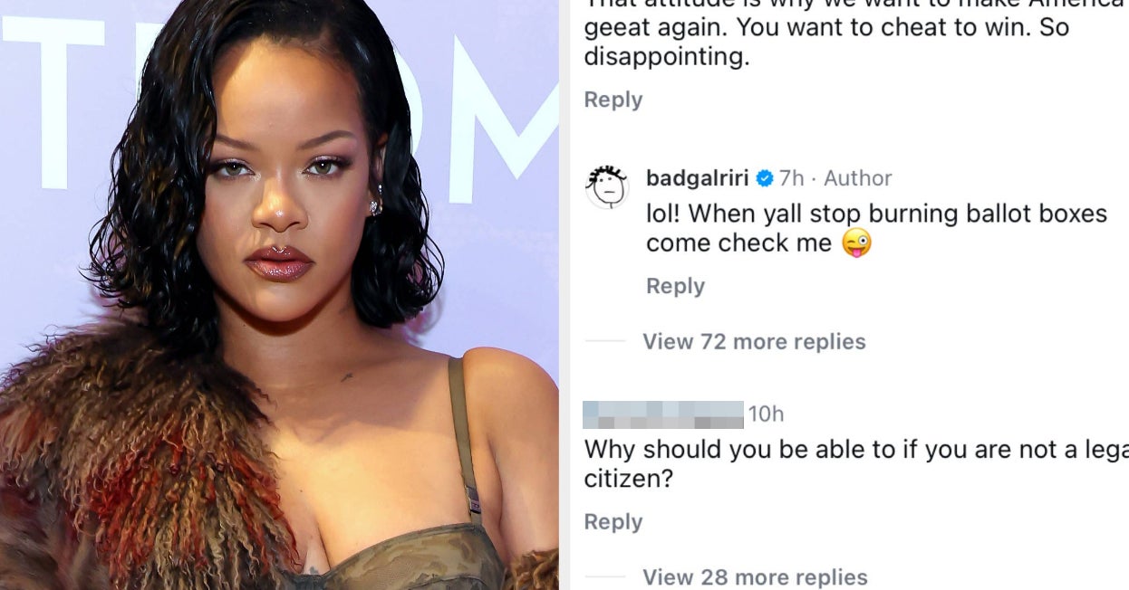Rihanna Just Went Off On So Many People Slamming Her For Joking That She’s Going To “Sneak Into The Polls” With Her Son’s Passport To Vote In The US Election