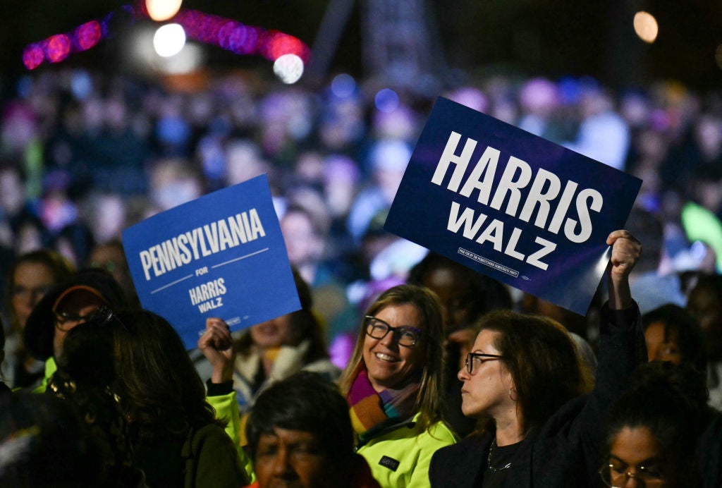 Final Rally Kamala Harris's Last Rally Crowd Vs. Trump's Last Rally Crowd
