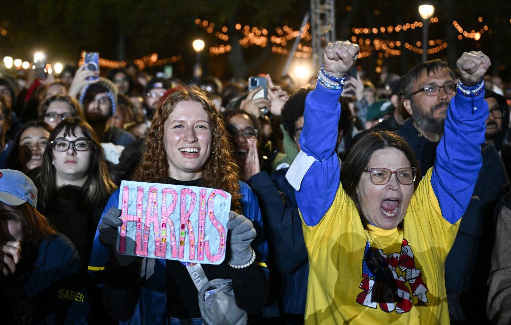 Kamala Harris's Last Rally Crowd Vs. Trump's Last Rally Crowd