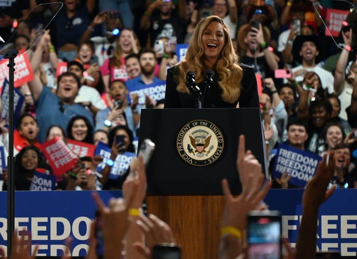 Beyoncé Dresses As Pamela Anderson In New Election Day Video