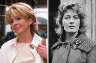 Two women side by side: left Natasha Richardson in 