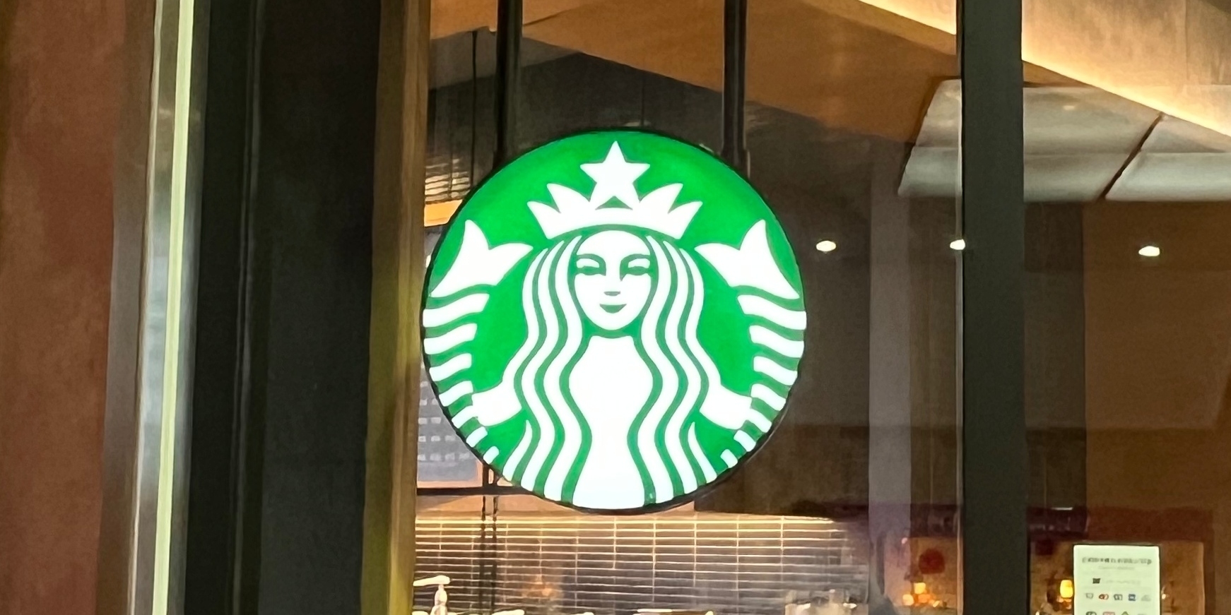 スターバックス 照明 ライト 看板