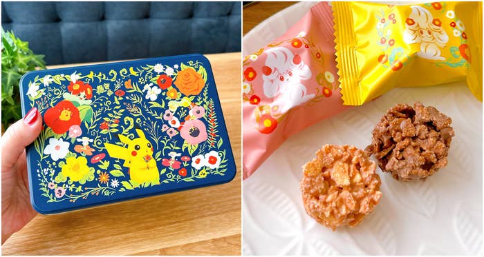 ポケモン ポケモンセンター 限定 お菓子缶 ポケモンセンター】なにこれ、素敵すぎる…!アートみたいな