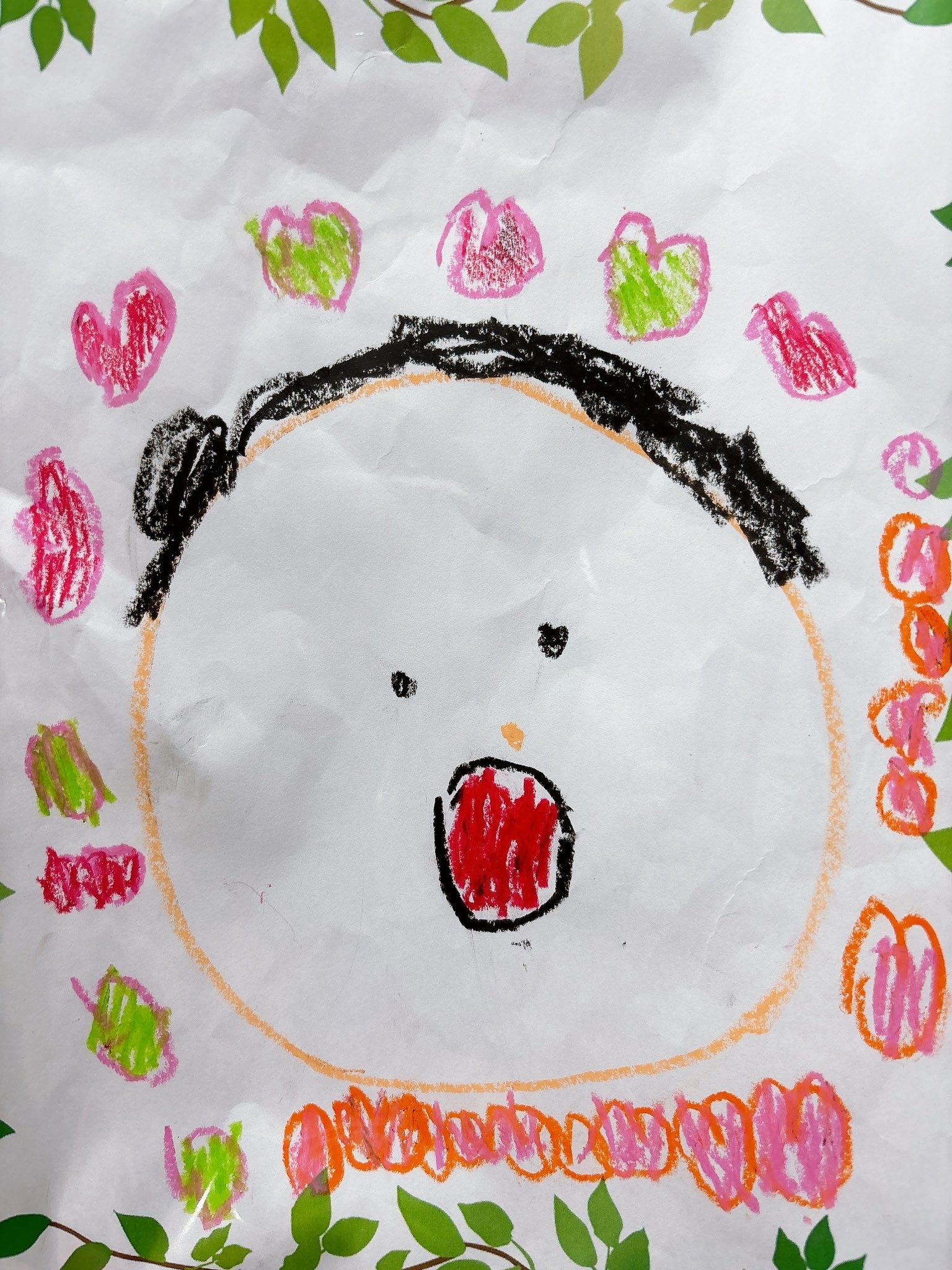 ピーマンママ様絵画３点 ピーマンママ様絵画3点 ピーマンママ様絵画3点