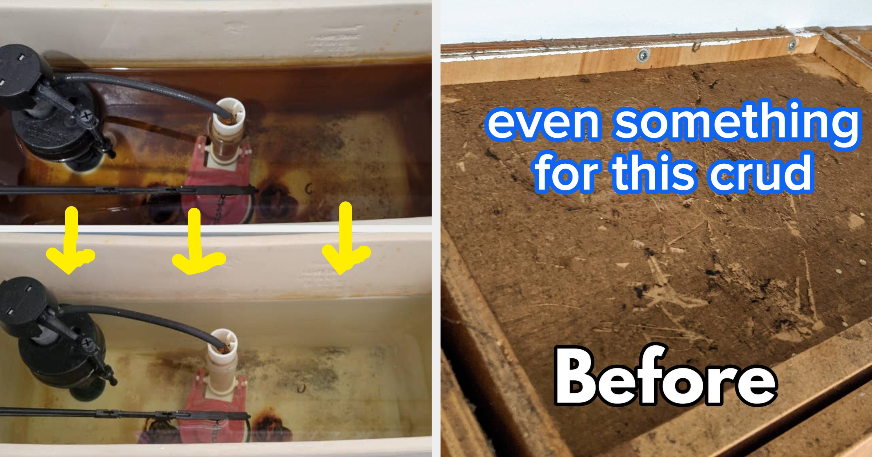 27 Powerful Cleaners With Disgusting Before-After Photos