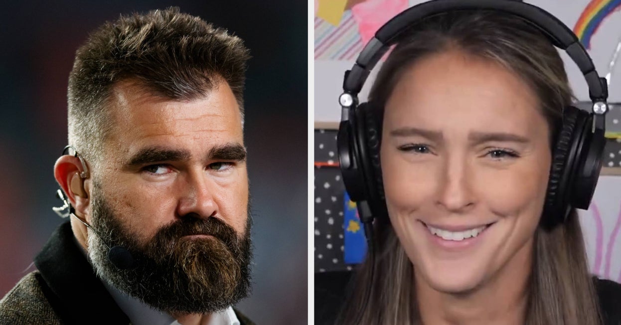 NextImg:Kylie Kelce Has To Arrange Childcare Every Time She Leaves The House — Even When Jason Is Home
