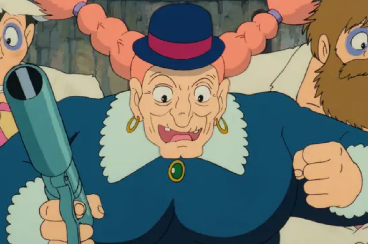 天空の城ラピュタ】若き日のドーラが5秒間だけ登場するって知ってた