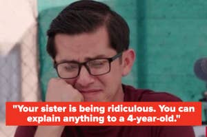 Man crying