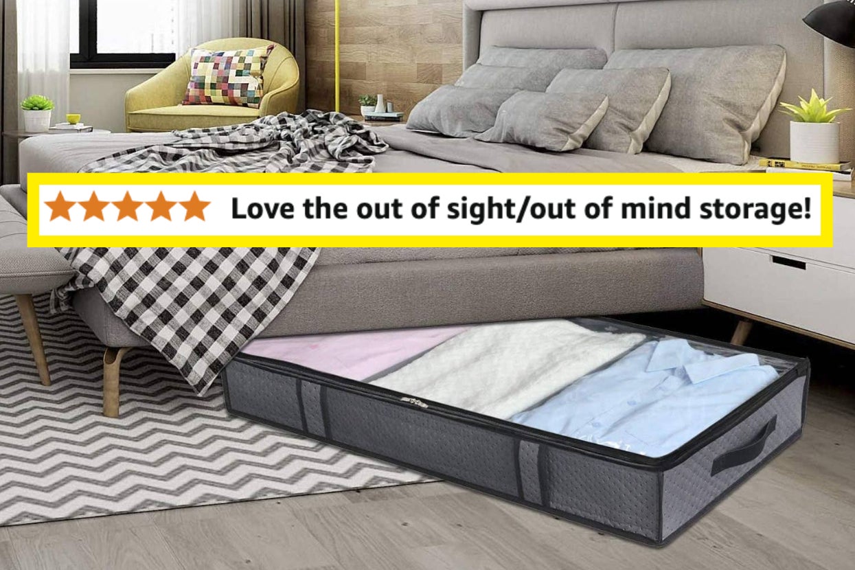 Just 26 Smart Organization Solutions So You Can Say Goodbye To Shoving Everything Under Your Bed 1 original 1643 1734130293 2