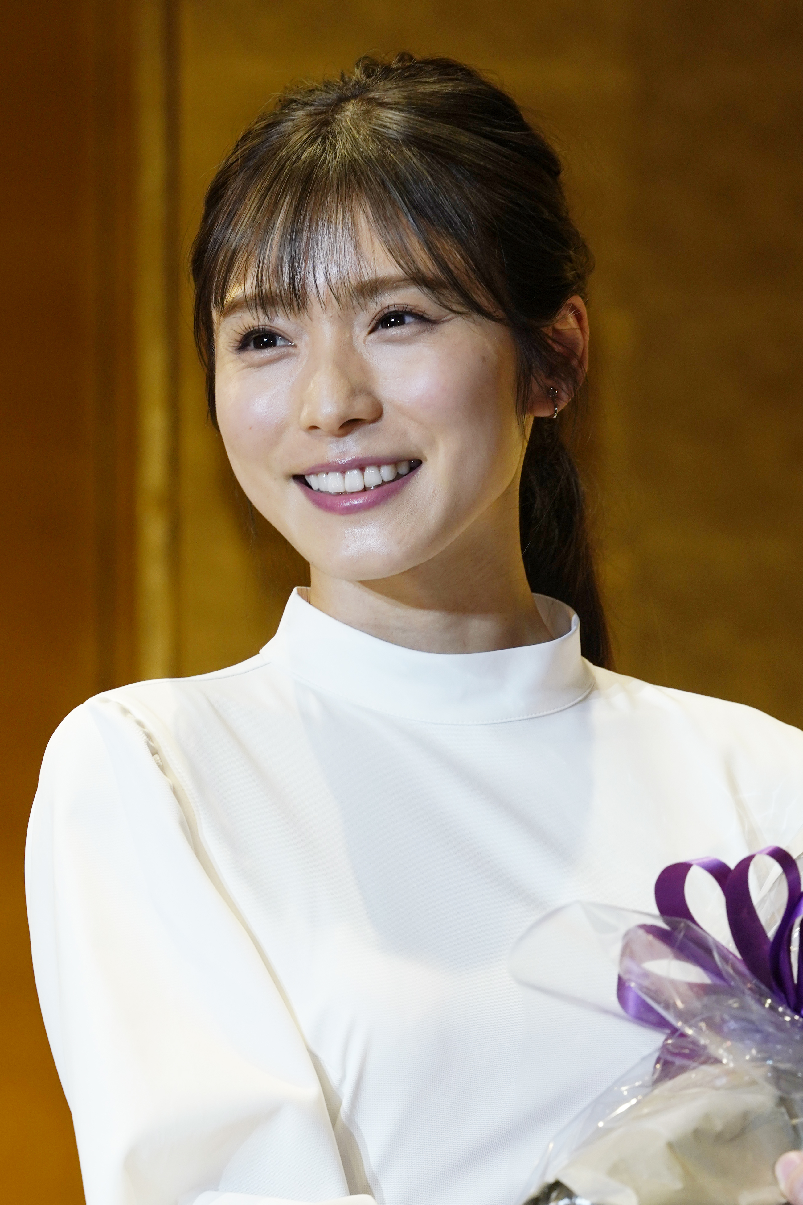 松岡茉優さん（時事通信フォト）