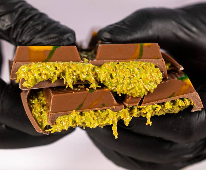 Restaurant menu board showing TikTok-inspired items